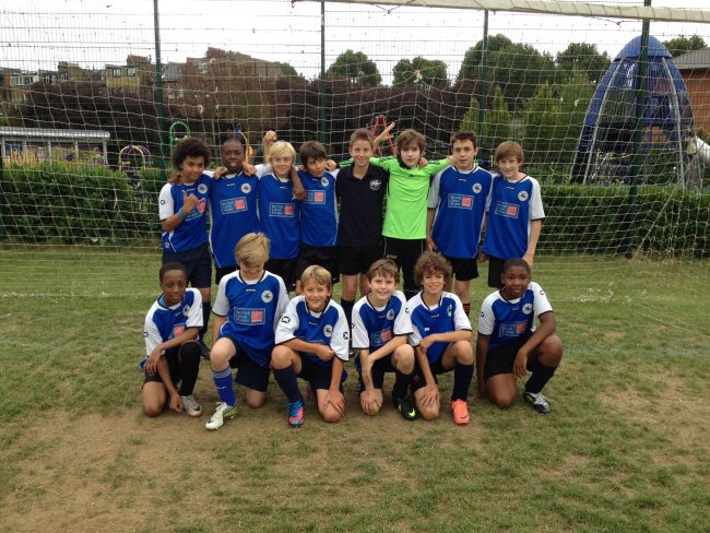 Dragons U13s team photo